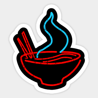 Noodle Food Symbol Sticker